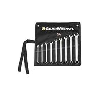 GearWrench Set di chiavi metriche combinate a lungo modello con rullo portautensili 9 pz., 12 punti - 81932