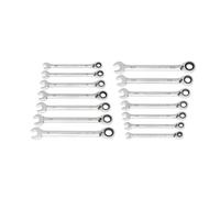 Gearwrench - Set Wr Rat Comb Rev Sae 90T 14Pc 1/4-1"R (86661)