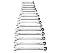GearWrench Universal Spline XL - Set di chiavi combinate SAE a cricchetto