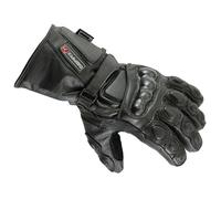 GearX Guanti invernali in pelle impermeabili, 4 pezzi, protezione termica da moto, palmo rinforzato, S