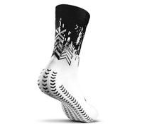 GEARXPro - Calze Padel Professionali - Massima Stabilità e Aumento Performance - Riduzione Distorsioni - Protezione Tallone Comfort e Traspirabilità Ottimale - Made in Italy (M - Nero)