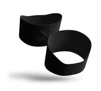 GEARXPro Grip Tape - Supporto per Parastinchi da Calcio - in Silicone - Fascia per Calze - Antiscivolo e Lavabile - Taglia Unica, Adulto (Black, Taglia Unica)