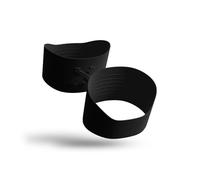 GEARXPro Grip Tape - Supporto per Parastinchi da Calcio - in Silicone - Fascia per Calze - Antiscivolo e Lavabile - Taglia Unica, Adulto (Black, Taglia Unica)