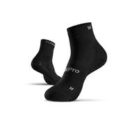 SOXPro Sprint, Calze Antiscivolo Leggero con Grip per il Mondo Running - Colore Nero - Taglia M (EU 41-43)