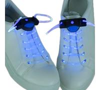 Geavonyg 1 Coppia Light Up Shoelace Plastica Che Brillano In Corde Scarpe Da Ginnastica Scura 3 Modalità Lampeggianti Per Walk Night Walk And Run Kids Led Shoelaces