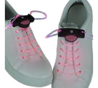Geavonyg 1 Coppia Light Up Shoelace Plastica Che Brillano In Corde Scarpe Da Ginnastica Scura 3 Modalità Lampeggianti Per Walk Night Walk And Run Kids Led Shoelaces