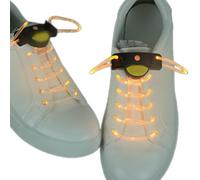 Geavonyg 1 Coppia Light Up Shoelace Plastica Che Brillano In Corde Scarpe Da Ginnastica Scura 3 Modalità Lampeggianti Per Walk Night Walk And Run Kids Led Shoelaces