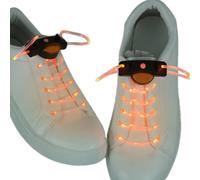 Geavonyg 1 Coppia Light Up Shoelace Plastica Che Brillano In Corde Scarpe Da Ginnastica Scura 3 Modalità Lampeggianti Per Walk Night Walk And Run Kids Led Shoelaces