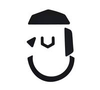 Geavonyg 1Set Skates Scivola in Pietra Adesivi per Pad per G502 Tordi Rotondi dei Bordo Sostituzione dei Piedi del