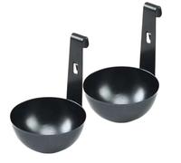 Geavonyg 2 Pari Multipli Multipurlo in Acciaio Inossidabile Tazze Bracconiere per Bracconabile per Bracconaggio Facilmente E La Pulizia Facile da Cucina Facile Strumento