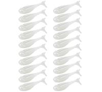 Geavonyg 20 Pack Pesca Artificiali Esche Morbide Affronta Elasticità Esche Galleggianti per più Tecniche Durabilità Freshwaters Easter