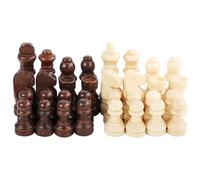 Geavonyg 32 in Legno in Intagliato A Mano Torne Portatili Chessmen Figure Internazionali per Giochi Portatili Scacchi in Portati