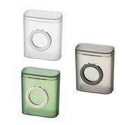 Geavonyg 3pcs Box Via Cavo da Viaggio con Custodia per da Viaggio Supporto Telefono Adattatore USB 7.8x4.9x9 3 Cm Box