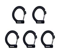 Geavonyg 5 in Plastica in Plastica da Campeggio Esterno Ganci A Gancella Rotavane Fibbie per Ganci da Cordino Clip A Scatto Clips Luci Appese A Baldacchino con Cordino