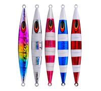 Geavonyg 5 Pz Lento Pitching Maschere Maschere Esche da Pesca in Mare Swimbait Acqua Acqua Salata Affondamento Veloce Jigging da Pesca