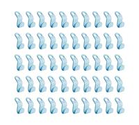 Geavonyg 50pack in Plastica Ganci per Vestiti Clip Estensione Organizzatore Clip Organizzatore Spazzatura Velluto Velluto Pesanti