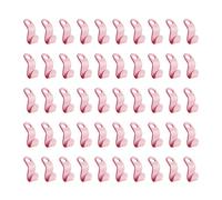 Geavonyg 50pack in Plastica Ganci per Vestiti Clip Estensione Organizzatore Clip Organizzatore Spazzatura Velluto Velluto Pesanti