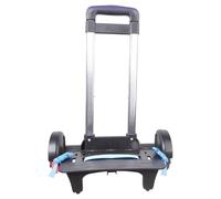 Geavonyg 6 Ruote Carrello Pieghevole Del Per Con Manico Telescopico Le Borse Scolastiche Pieghevoli Con Maniglia Telescopica Sacca Da Scuola