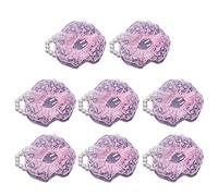 Geavonyg 8 Elastici Band Corsagi per Polso Perle Bracciali Fai -da -Te Accessori Cinturini Matrimoni La Sposa Floreale La Festa Elastica Bande Elastiche