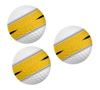 Geavonyg Accessori per Donna Uomo Stabile Precisione A 360 Gradi A 3 Strati Che Migliora La Precisione Palline da Golf qualità