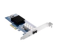 Geavonyg Adattatori Rete PCIe 10 Gigabit Ethernet Interfacce SFP Supportate Trasmissione Veloce per Sistemi Gestione Database Scheda Interfacce Rete Sfps+ A Porta Singola