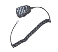Geavonyg Aggiornamenti Microfono ABS con Valutazione Impermeabile IP54 SSM-85D Microfono Mic TENSILE Adatto per Cavo A Spirale PU FTM-300DR