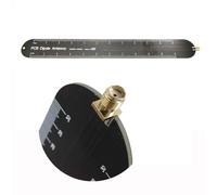 Geavonyg Antenne Maschio/Femmina 430 MHz-440 MHz Banda Amatoriale Omnidirezionale Larghezza del Fascio Righello Dipolo Accessorio Ricetrasmettitore Radio