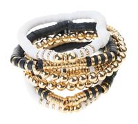 Geavonyg Bracciale Elastico Bracciale in Perline con Perle Colorate Presenti per La Spiaggia E Appassionati Viaggi Fatti A Mano