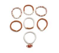 Geavonyg Braccialetto da Calcio per Uomini E Donne Impible Gioielli Regolabili Bangles Perline per Eventi Sportivi E Abbigliamento Casual Bracciale da Calcio Unisex