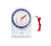 Geavonyg Bussole Sopravvivenza con del Righello Escursionismo Orienteering Camping Mappa Righello Lente d'Ingrandimento per La Lettura della Mappa Orientamento Strumento Navigazione