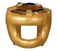 Geavonyg Calci Integrali Caschi da Boxe Pelle PU Allenamento Sparring Copricapo Caschi Arte Marziale Copricapo Protettore Resistente Taekwondo Accessori