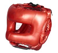 Geavonyg Calci Integrali Caschi da Boxe Pelle PU Allenamento Sparring Copricapo Caschi Arte Marziale Copricapo Protettore Resistente Taekwondo Accessori