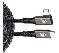 Geavonyg Cavo Angoli A Destra 240w Consegna Alimentazione E Supporto per Display 8k per Vari Dispositivi Efficienti Connettore in Alluminio Gestione dei Cavi Desktop