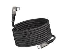 Geavonyg Cavo Dati USB C da 90 Gradi Display UHD 8K Sincronizzato da 40 Gbps Adatto per Laptop Tablet Cavo Telefonico per Trasferimento Dati A Ricarica Rapida