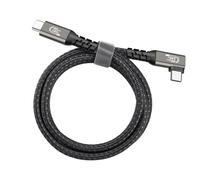 Geavonyg Cavo Dati USB C da 90 Gradi Display UHD 8K Sincronizzato da 40 Gbps Adatto per Laptop Tablet Cavo Telefonico per Trasferimento Dati A Ricarica Rapida