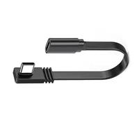 Geavonyg Cavo Ricarica E Sincronizzazione Dati per Tablet Telefonico Corto da 90 Gradi USB C Maschio A Femmina per Trasferimento Dati Ricarica Rapido