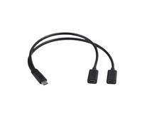 Geavonyg Cavo Tipo Femmina da Maschio A Doppio Tipo- Cavo Adattatore Ricarica Rapida per Tablet Telefonico Splitter Alimentazione USB