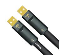 Geavonyg Cavo USB A A A da 50-200 Cm Lungo 6N Riduzione del Rumore qualità Prestazioni Ricche E Chiare Cavo da A A A con Schermatura in Foglio Alluminio