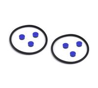 Geavonyg Cerchi Tenuta in Gomma Impostata per I Kit Revisione Adattatore Mozzi NABS Kit Portatili Suoni E Accessori Set Cerchi Tenuta