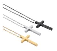 Geavonyg Collana A Catena Regolabile Con Collane Riflettenti Uniche Da 3 Per La Preghiera Consapevole. Collana Da Indossare Ogni Giorno