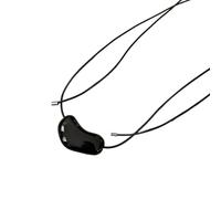 Geavonyg Collana con ciondolo a forma cuore d ' amore alla | Piccola collana Accessorio portatile per gioielli per feste e appuntamenti Catena regolabile per donne e