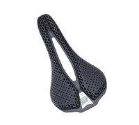 Geavonyg Comfortable Bicycles Cushion Carbon Fibers Bike Saddles Seat Pad Shockproof Cushion for Mountain Exercise Breathable Comfortable Bicycles Saddles Outdoor Cycling Gear Bike Pad