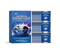 Geavonyg Compresse Pulizia del Parabrezza Effervescenti Anti Nebbia Difesa Rapida Sciogliere Detergente 30pc per La Pulizia Anti Nebbia