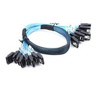 Geavonyg Confezione da 8 Cavi SataSAS Set Cavi SATAIII Trasferimento Dati velocità per La Connessione unità SSD