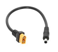 Geavonyg Connettore Proiettile XT60/T Plug Cavo Alimentazione da 30 Cm DC5.5x2 5 Mm per Le Riparazioni del Campo Multirotore FPV FPV Applicare