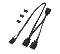 Geavonyg Convertitore per Cavo Illuminazione da 4pin A 5v 3pin per Adattatore Luce della Ventola HDLL120 Connessione Facile delle Ventole alla Scheda Mainboard Argb Lighting Extension