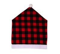 Geavonyg Copertina Sedia Natalizia Plaids Hat Hat Dining Caping Cover da Cucina Coperchi Decorazioni per Sedie Natalizie.