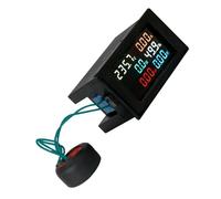 Geavonyg D69-2058 Fattore Potenza E Misuratore Frequenza Digital Meter con LCD A Colori Facile da Leggere per Dispositivo Misurazione Energetica Professionale Tecnico