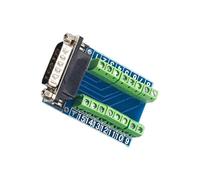 Geavonyg DB15 Adattatore da A Terminali 15pin VGA DB15 Scheda Connettori Interruzione per Controllo Industriale E Acquisizione Dati Adattatore da Maschio A Terminali