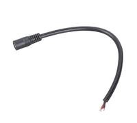 Geavonyg DC5525 Cavo Alimentazione A Fine Fine Femmina con Filo in Trecce 16awg per Sistemi Solari LED Riparazione della Luce Collegamento in PVC Core del Cavo